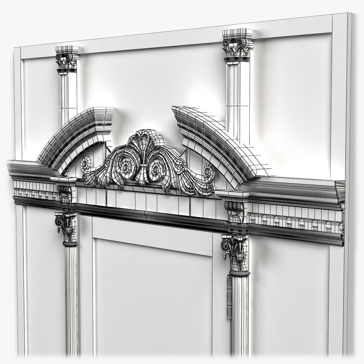 Door0051 victorian door 3D model_12