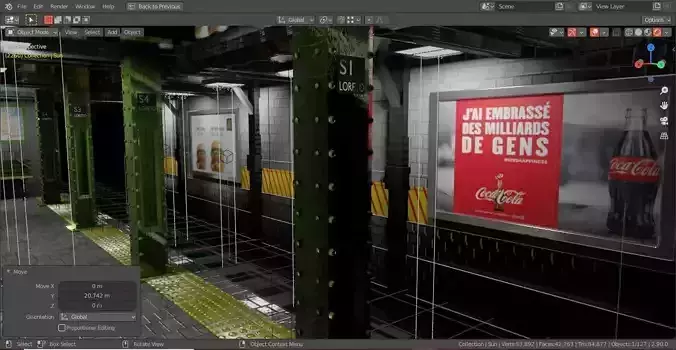 Subway coca cola renderer