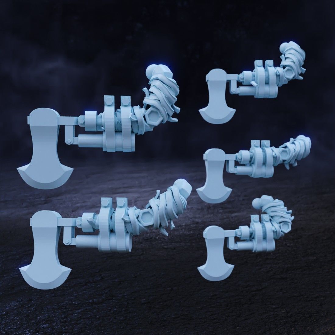 The Mummified - Star Pharaohs 3D print model_9