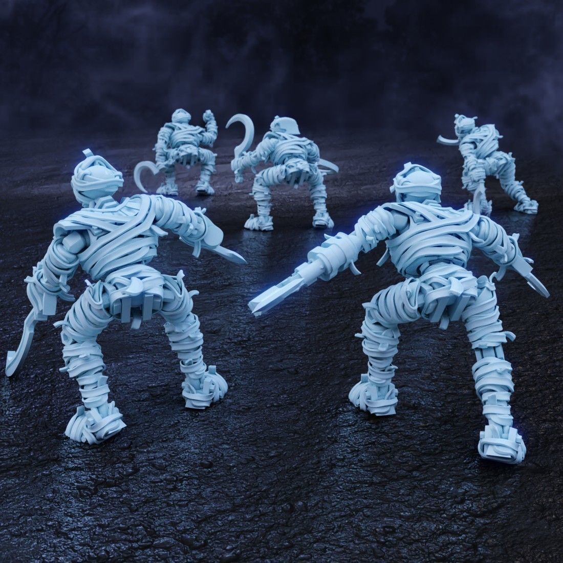 The Mummified - Star Pharaohs 3D print model_2