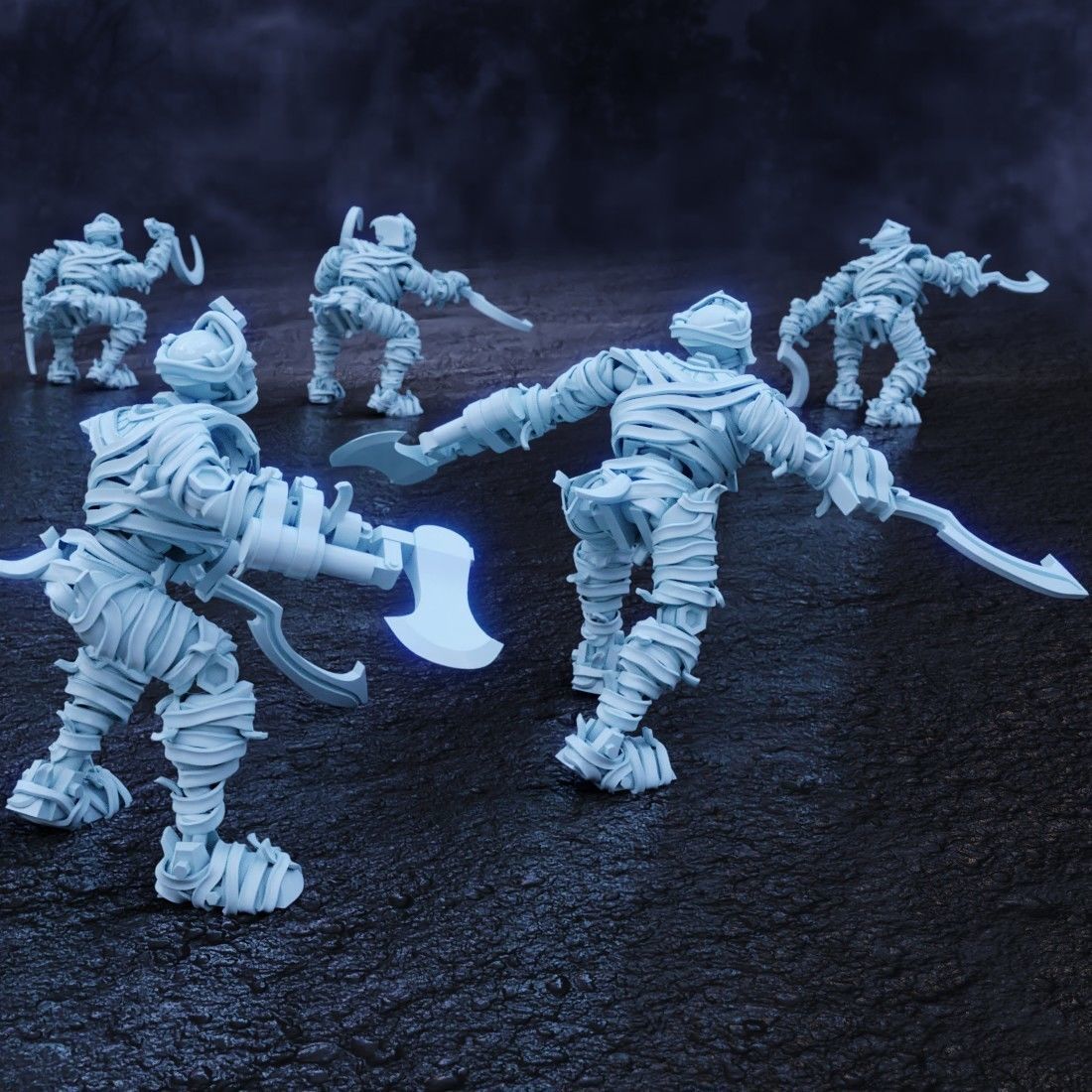 The Mummified - Star Pharaohs 3D print model_1