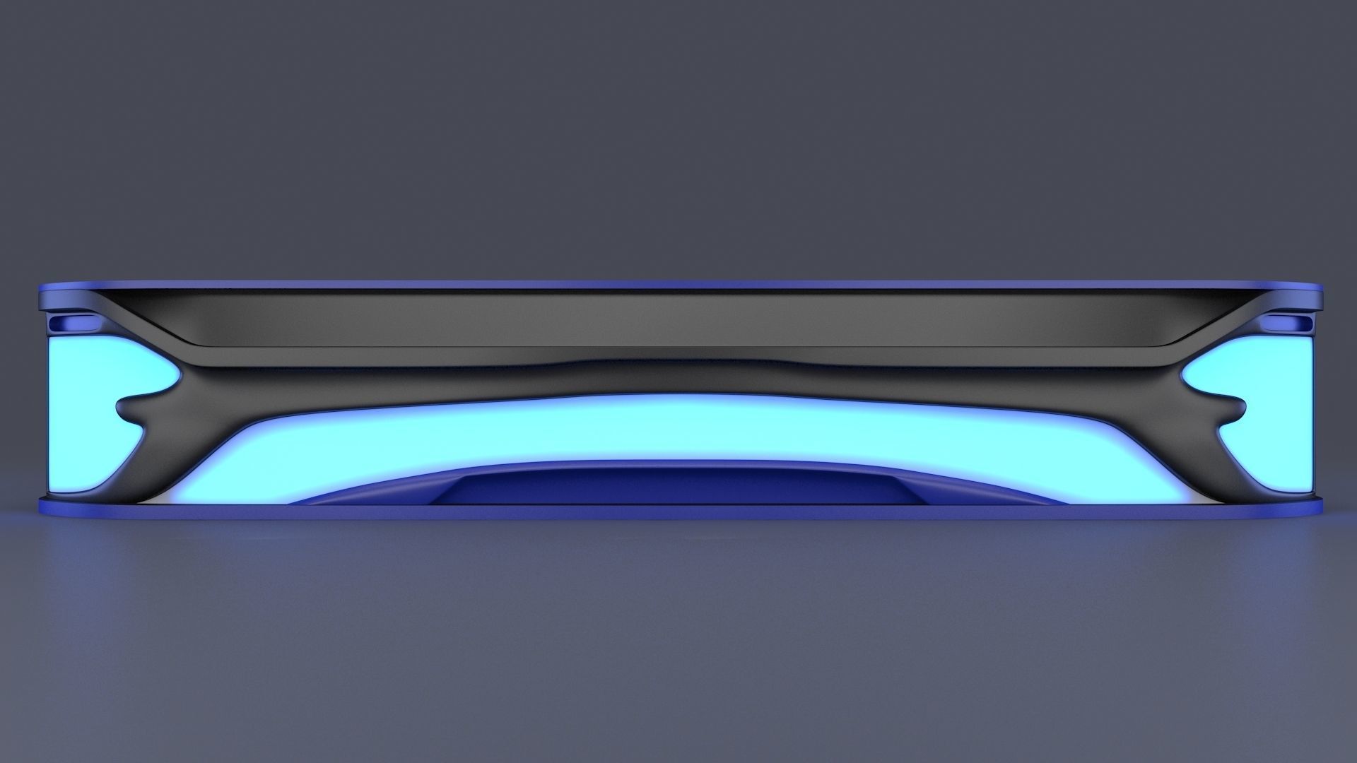 Gaming table 3D model_1