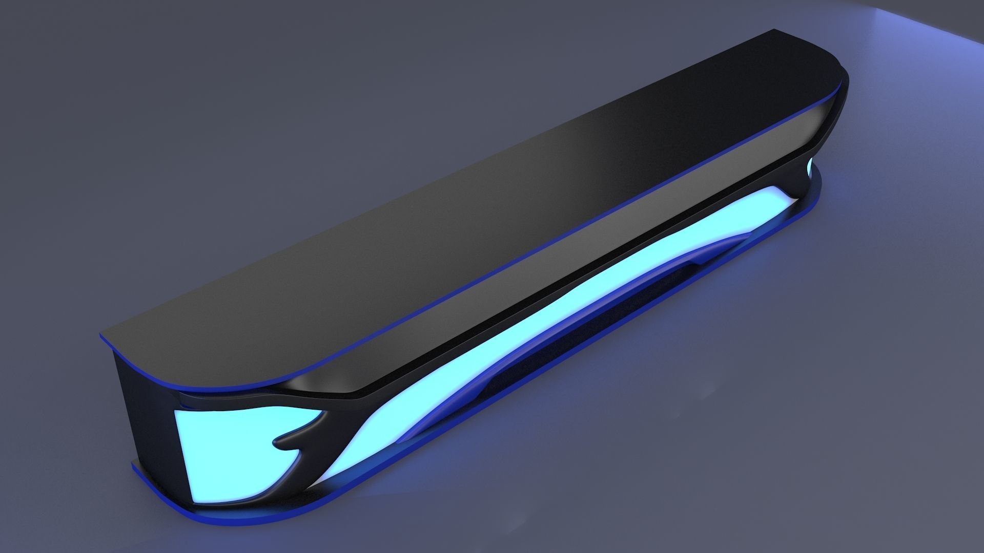 Gaming table 3D model_5