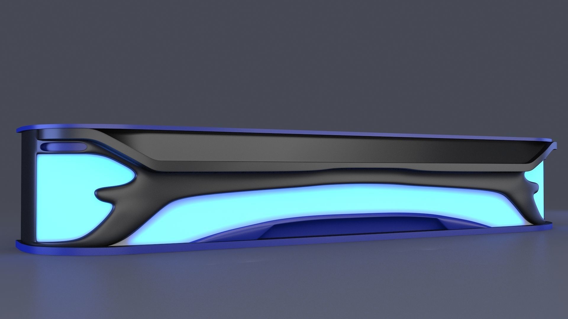 Gaming table 3D model_2