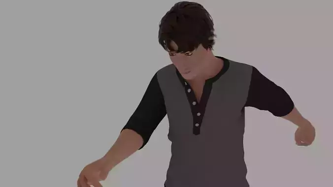 Rigged Male Character 11