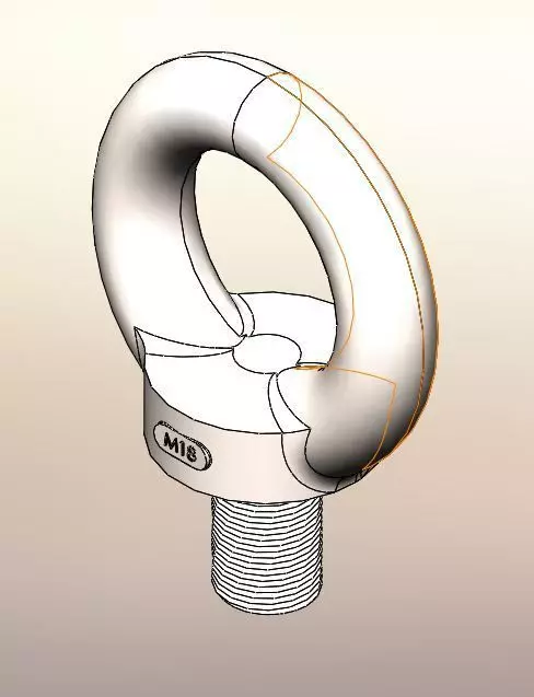 eye bolt Free 3D model
