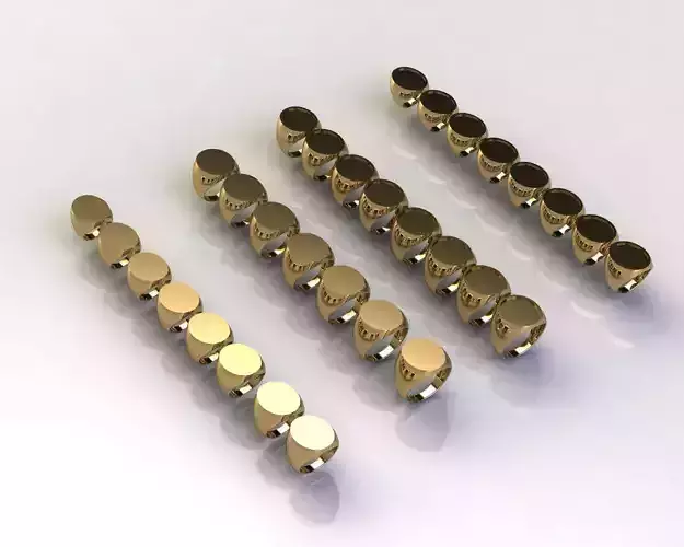 Set Japan Ring Size 7mm - 35mm 