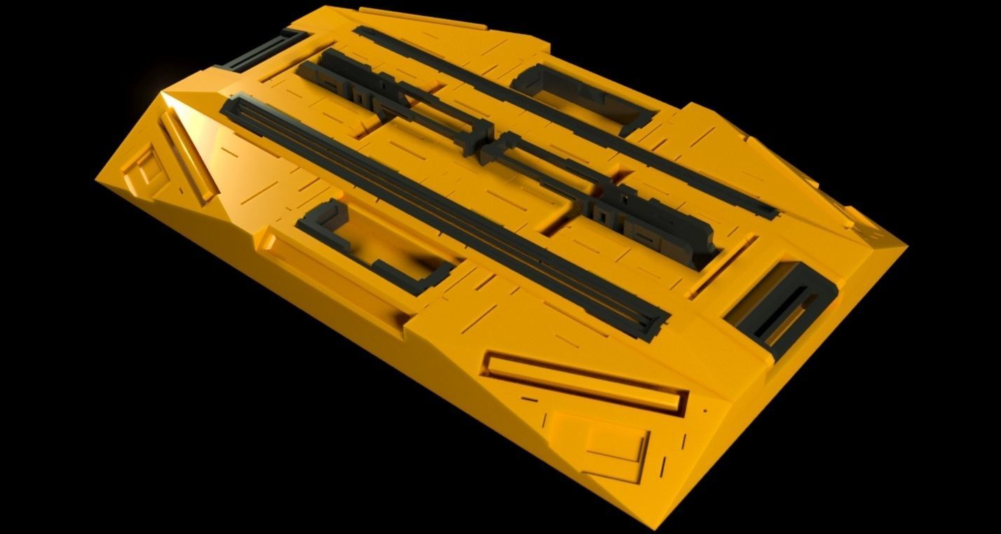 sci-fi panel pack vol 05 3D model_8