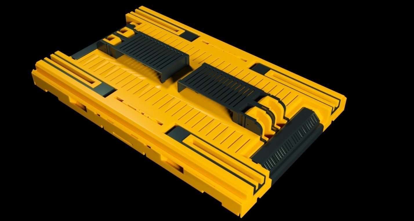 sci-fi panel pack vol 05 3D model_9