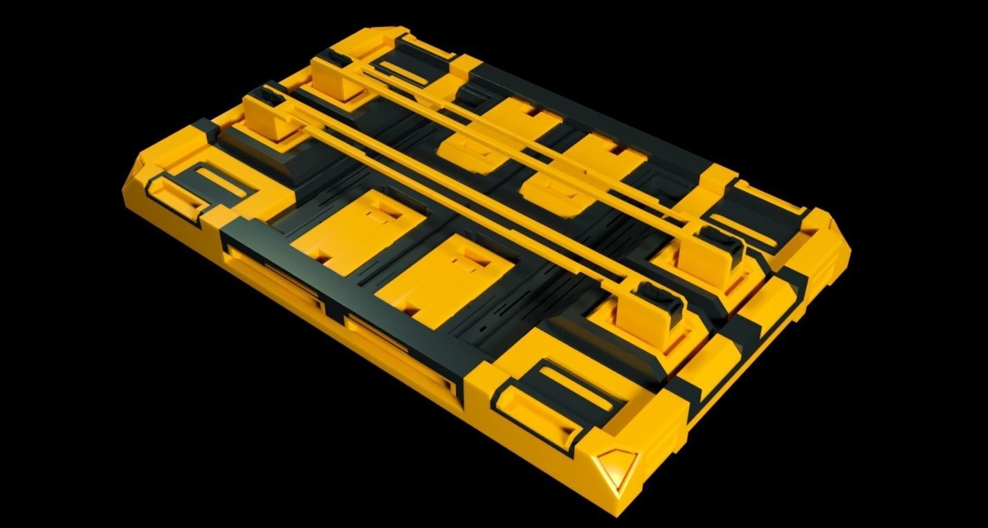 sci-fi panel pack vol 05 3D model_4