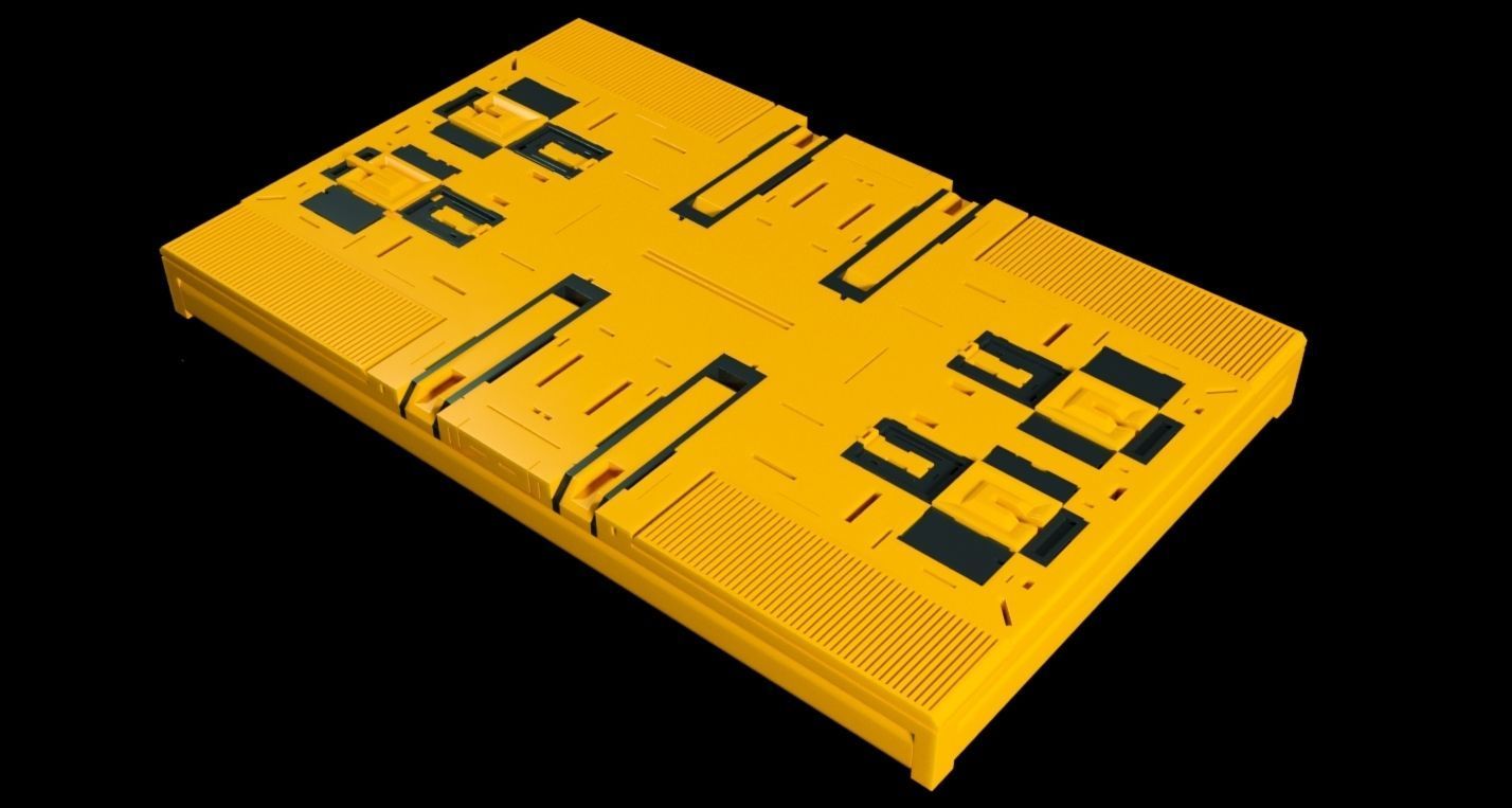 sci-fi panel pack vol 05 3D model_14