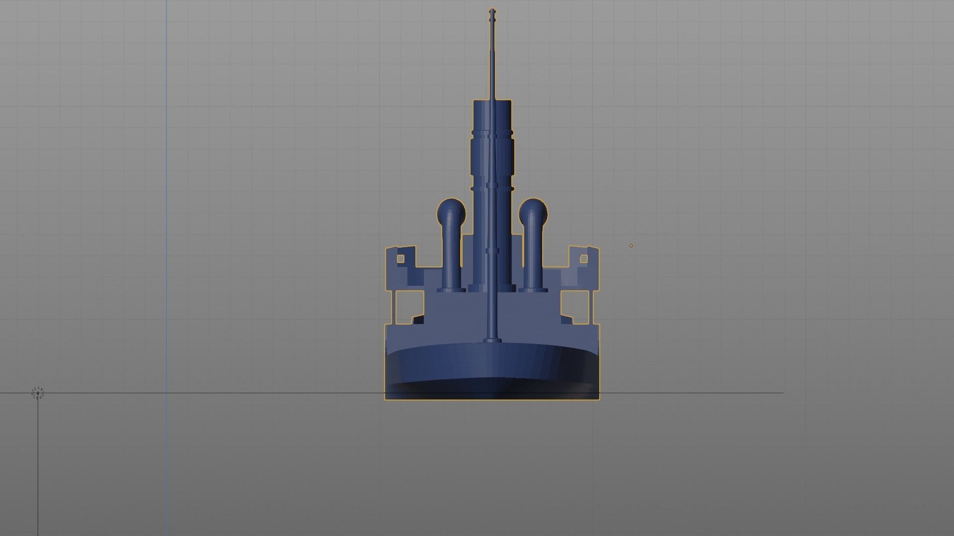 Old steamer 3D printing  Modeled on Karlsruhe 1905 3D print model_8