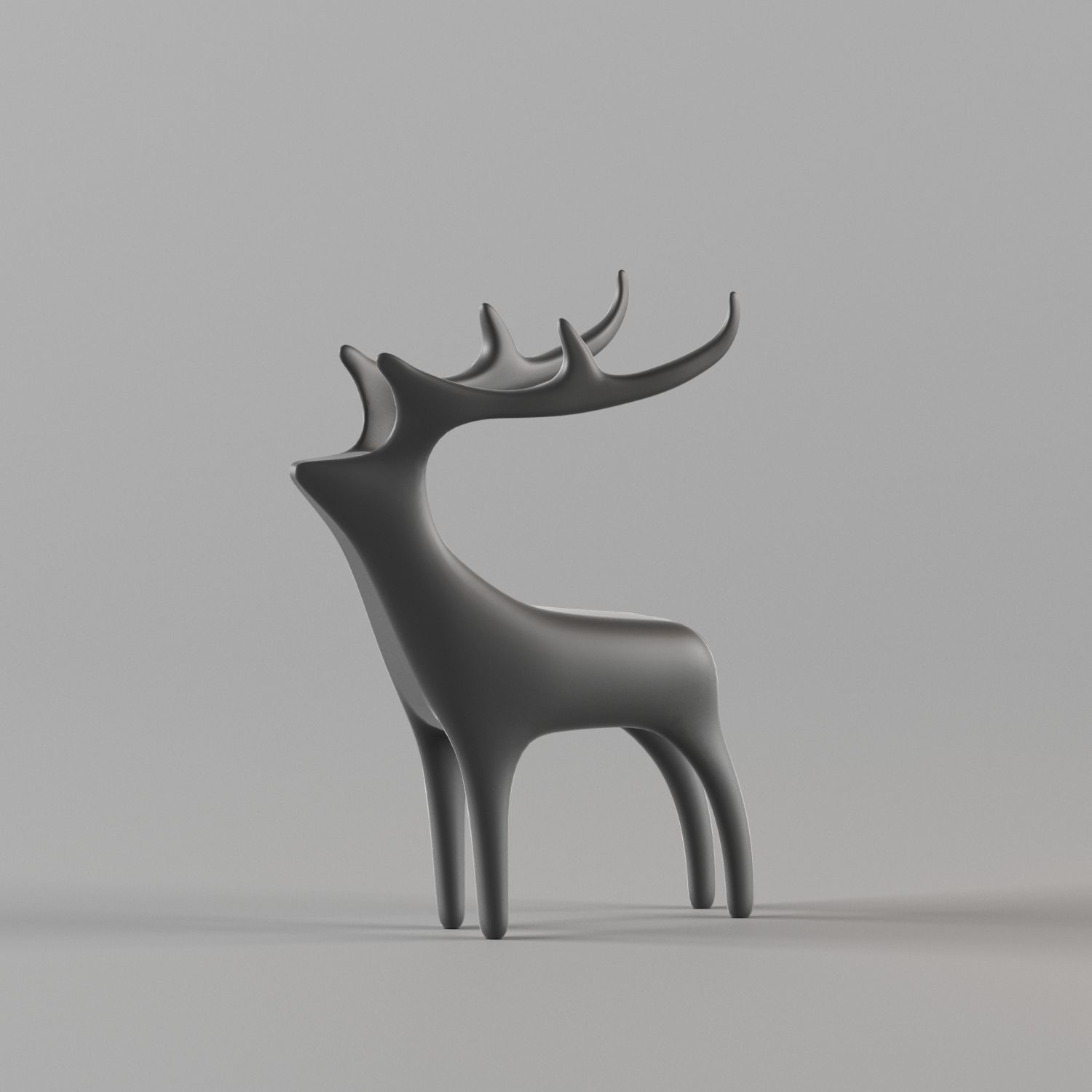 Christmas decorative set 3D model_8