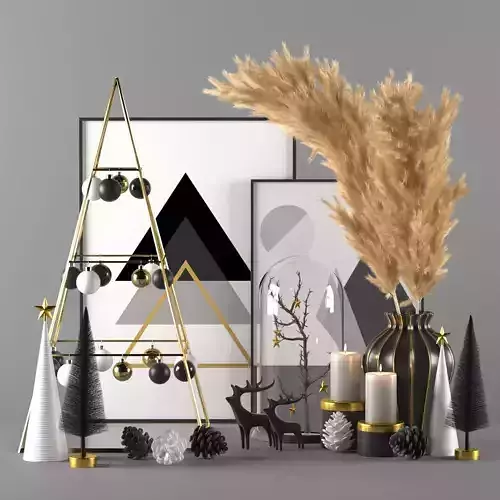 Christmas decorative set