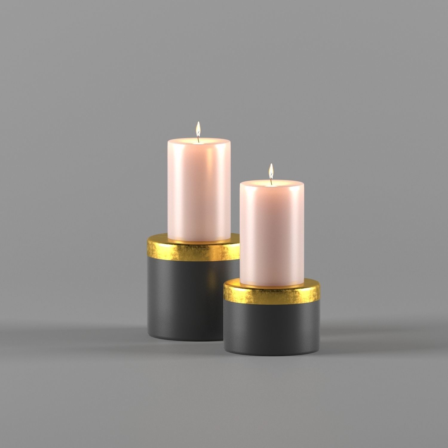 Christmas decorative set 3D model_12