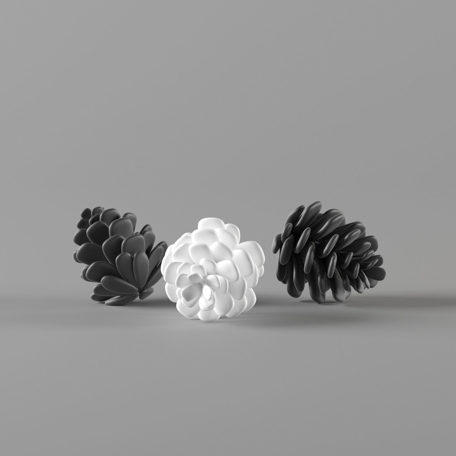 Christmas decorative set 3D model_13