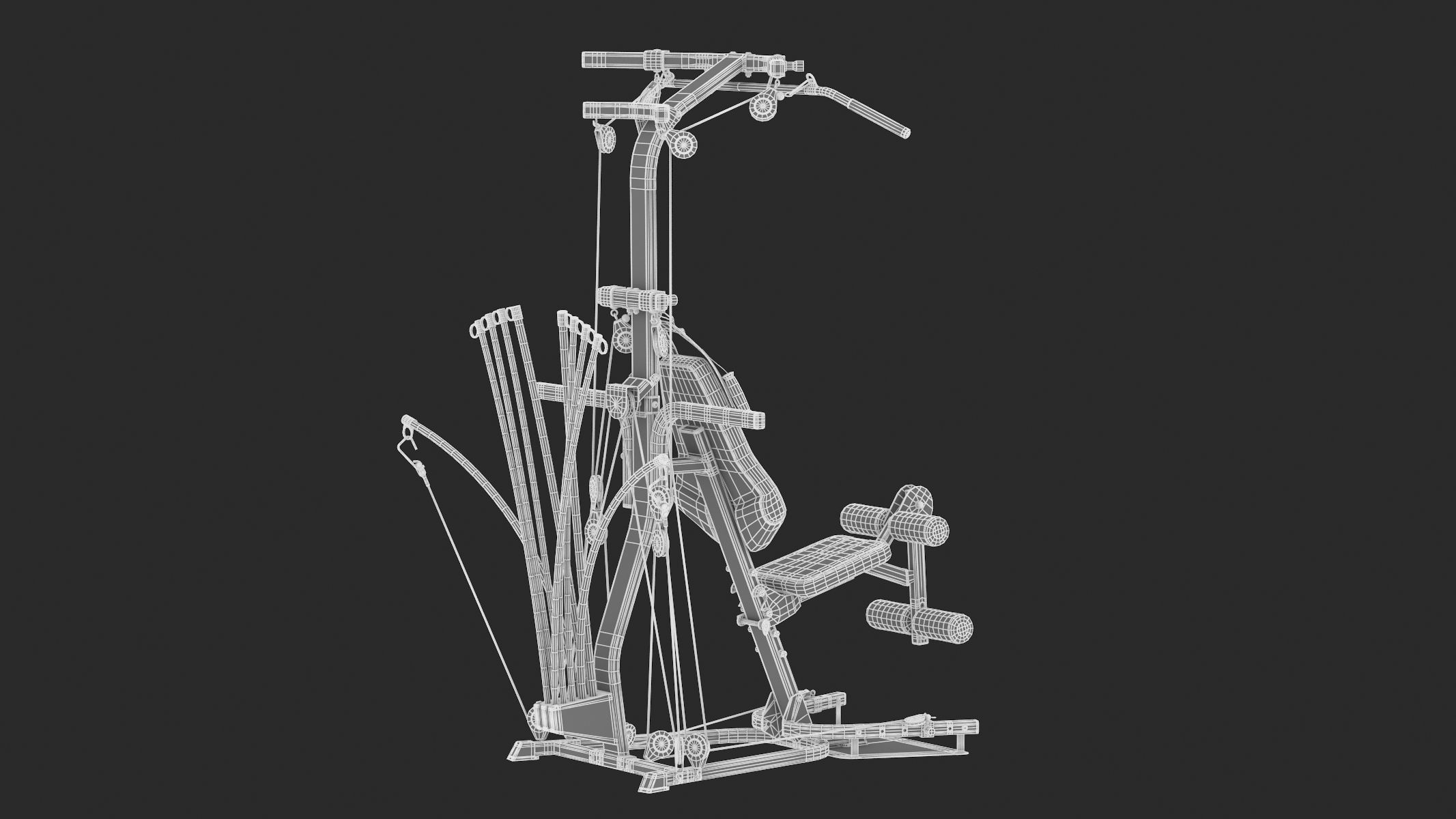 Bowflex Xtreme 2 SE Home Gym 3D model_12