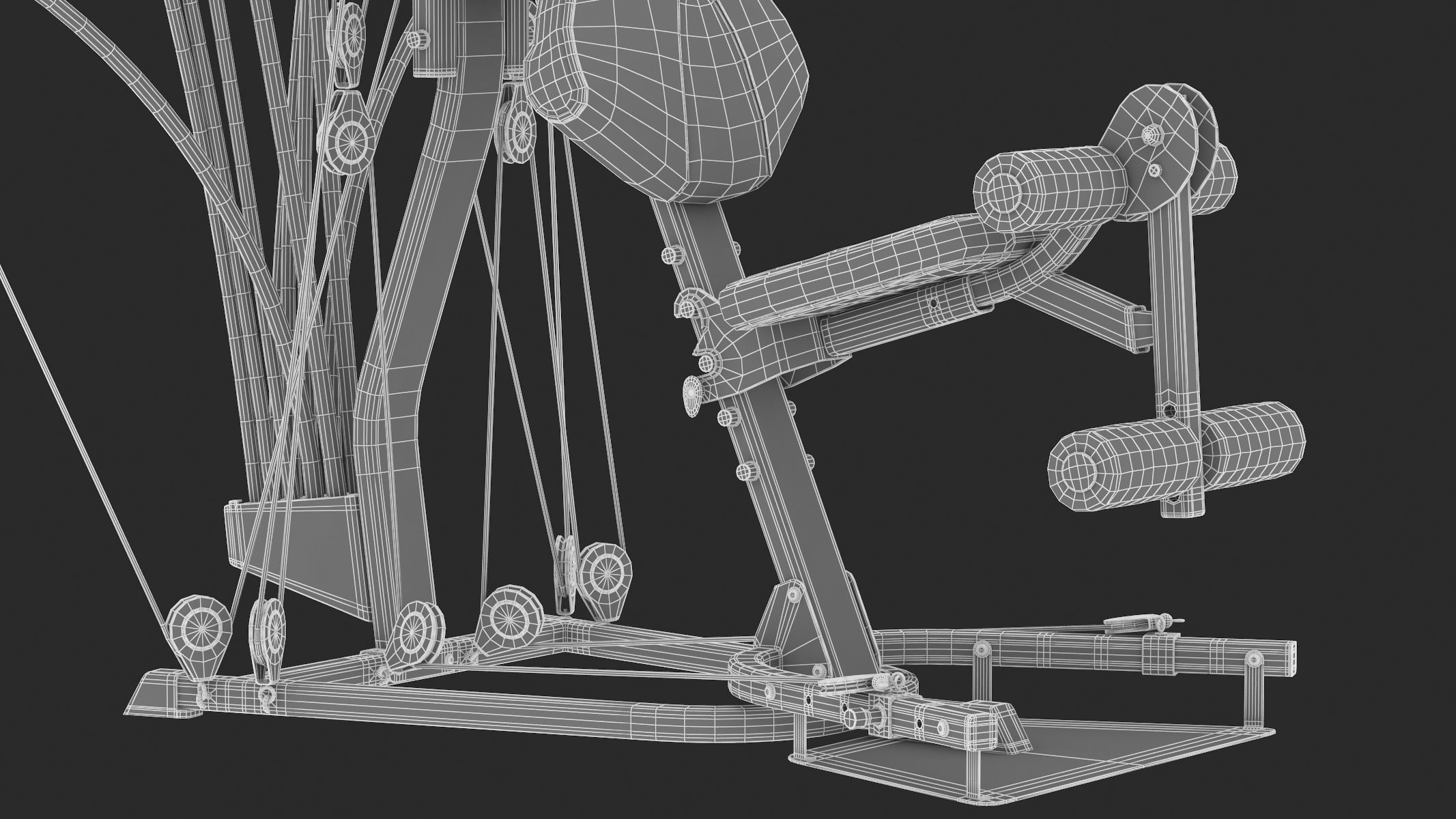 Bowflex Xtreme 2 SE Home Gym 3D model_16