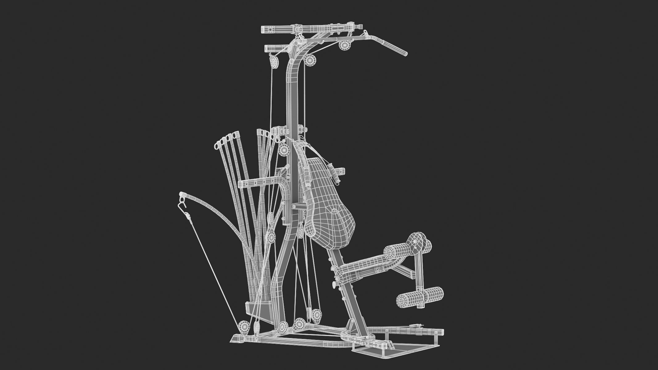 Bowflex Xtreme 2 SE Home Gym 3D model_11