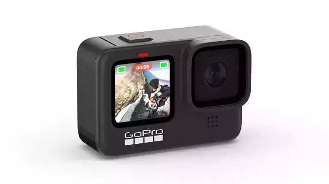 Gopro Hero 9 Black 3D model