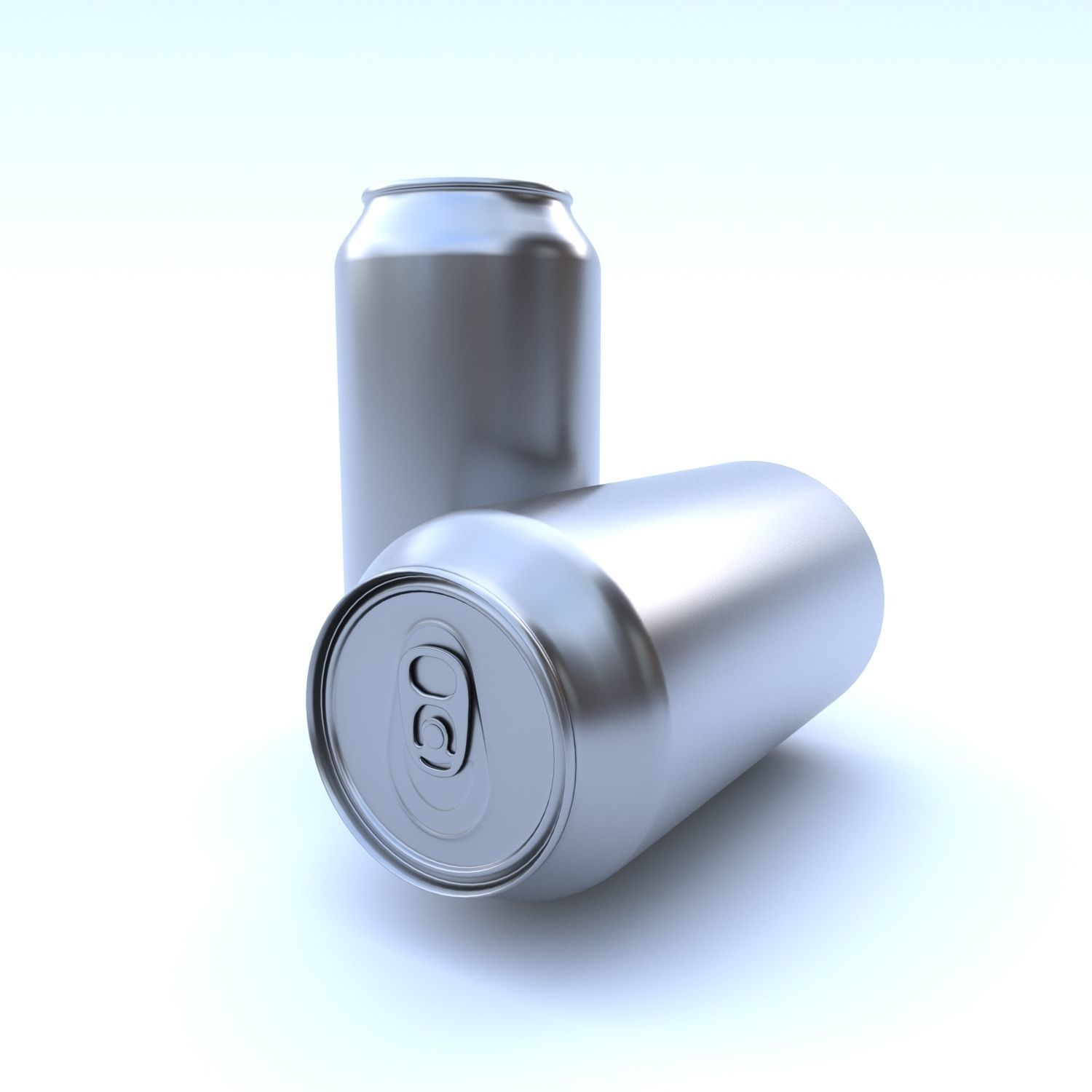 Beverage can 440 ml Low-poly 3D model_6