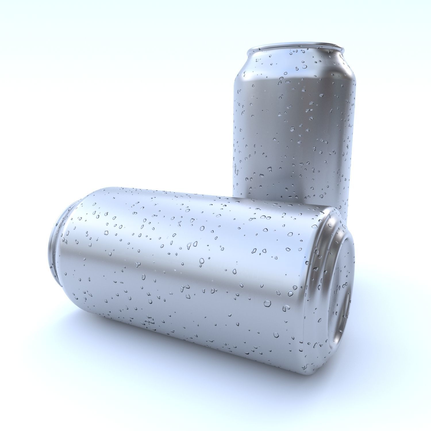 Beverage can 440 ml Low-poly 3D model_4