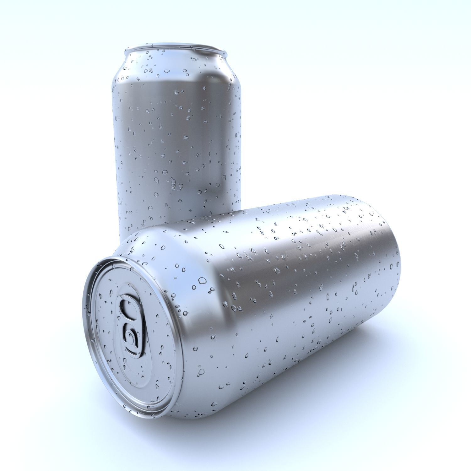 Beverage can 440 ml Low-poly 3D model_3