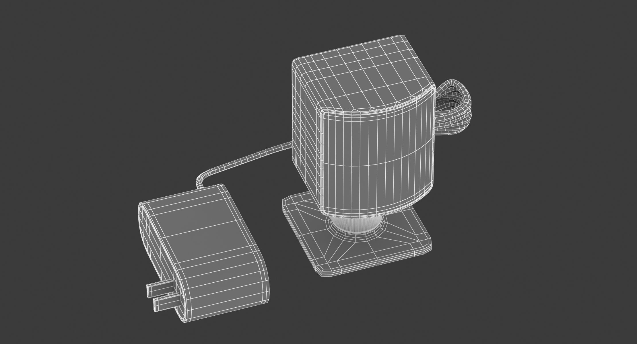 Valve Index Base Station 3D model_11