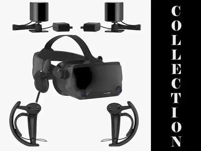 Valve Index Full Set 3D model