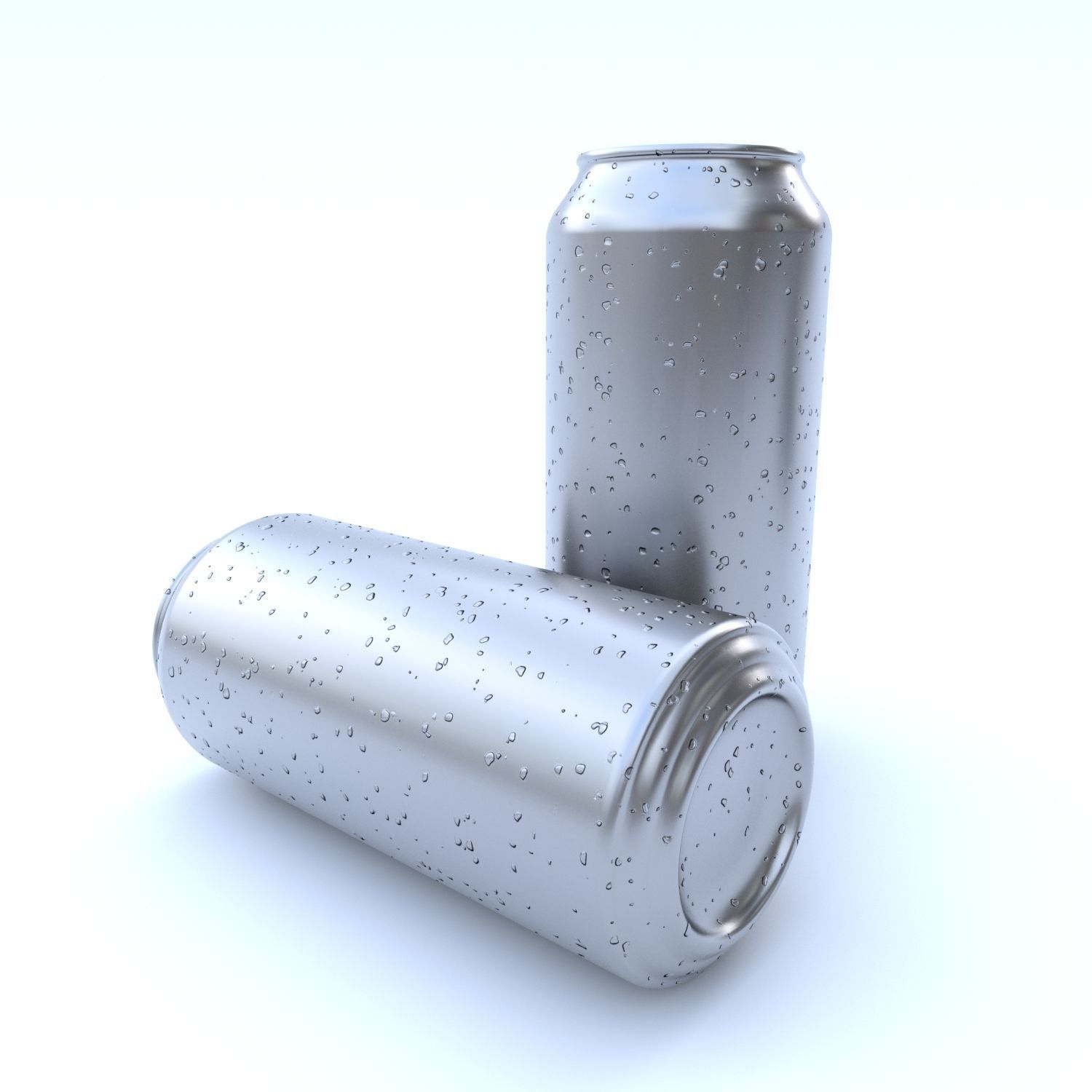 Beverage can 473 ml Low-poly 3D model_4