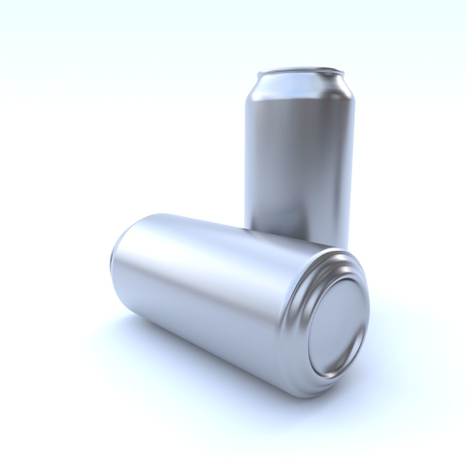 Beverage can 473 ml Low-poly 3D model_7