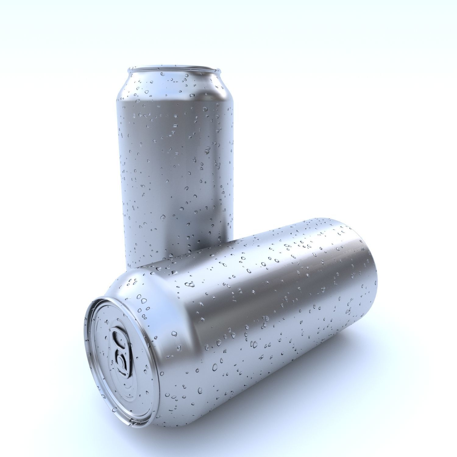 Beverage can 473 ml Low-poly 3D model_3