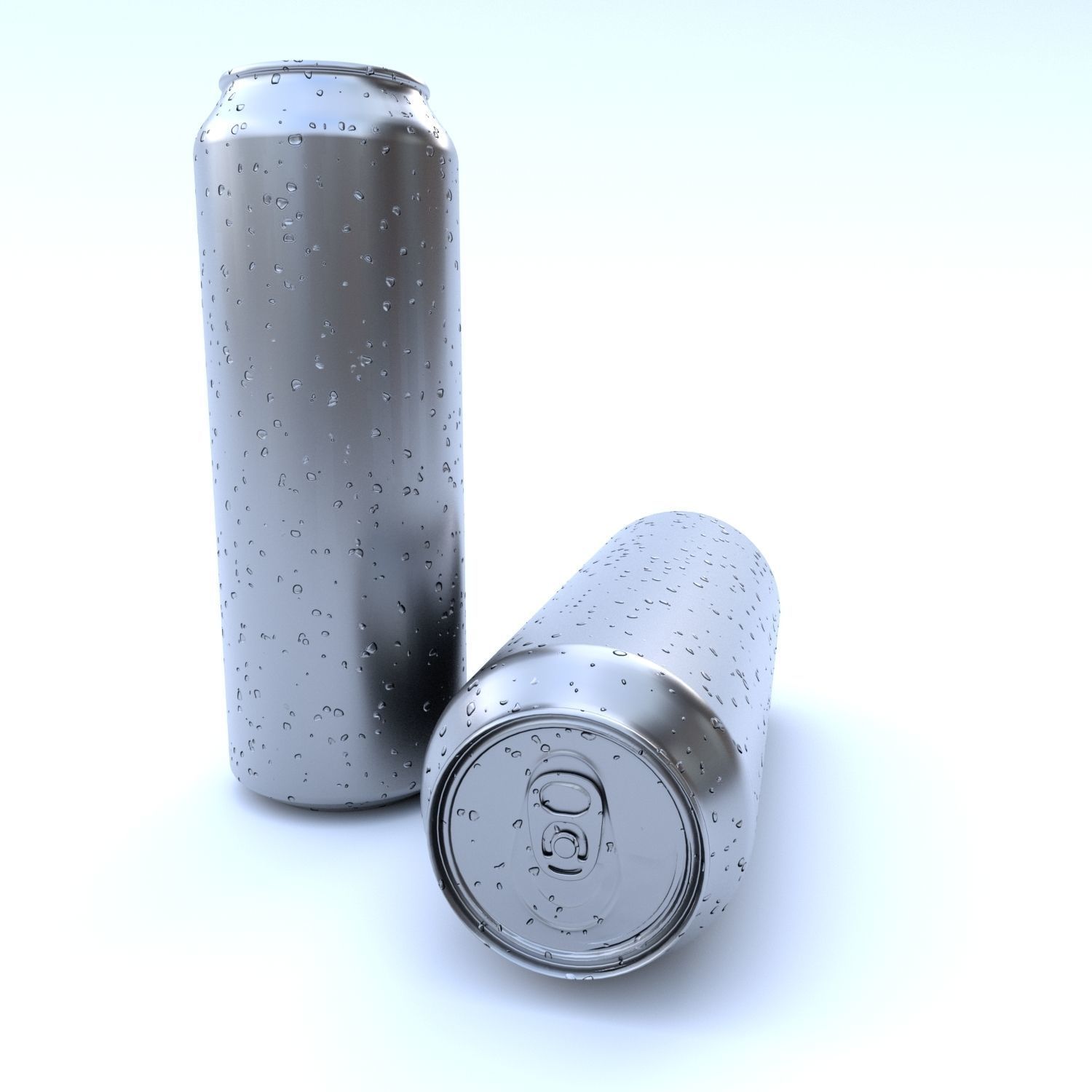 Beverage can 568 ml Low-poly 3D model_2