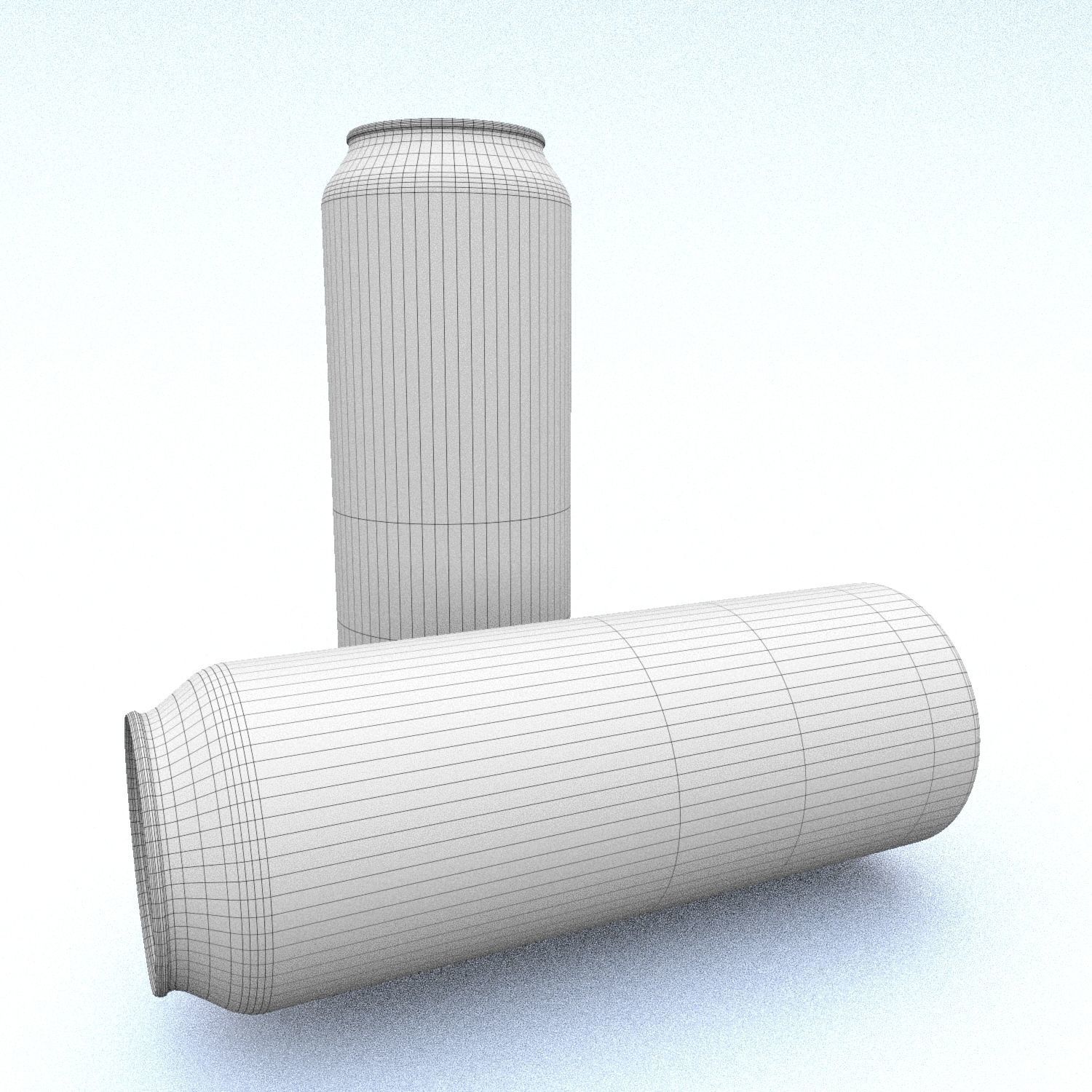 Beverage can 568 ml Low-poly 3D model_9