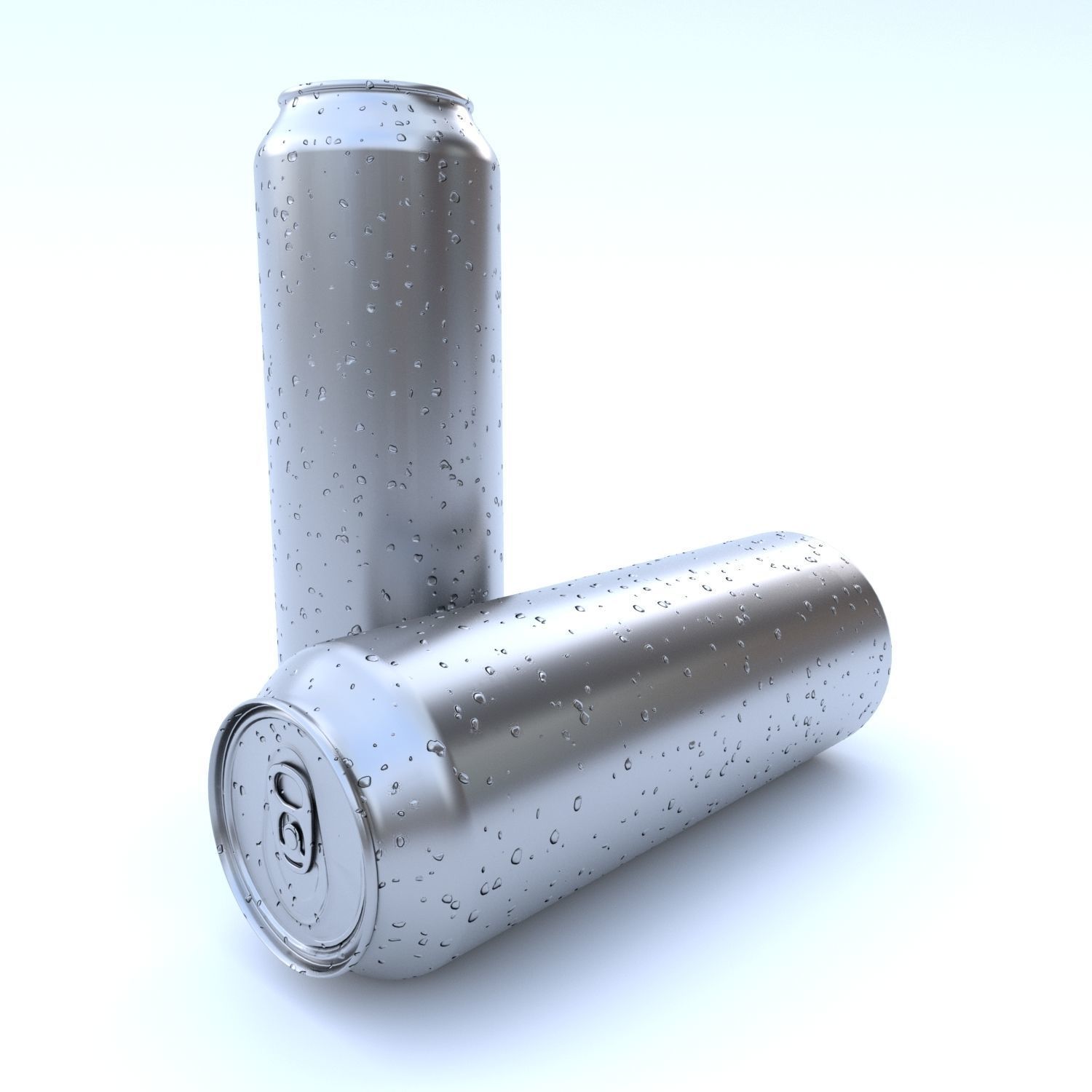 Beverage can 568 ml Low-poly 3D model_3