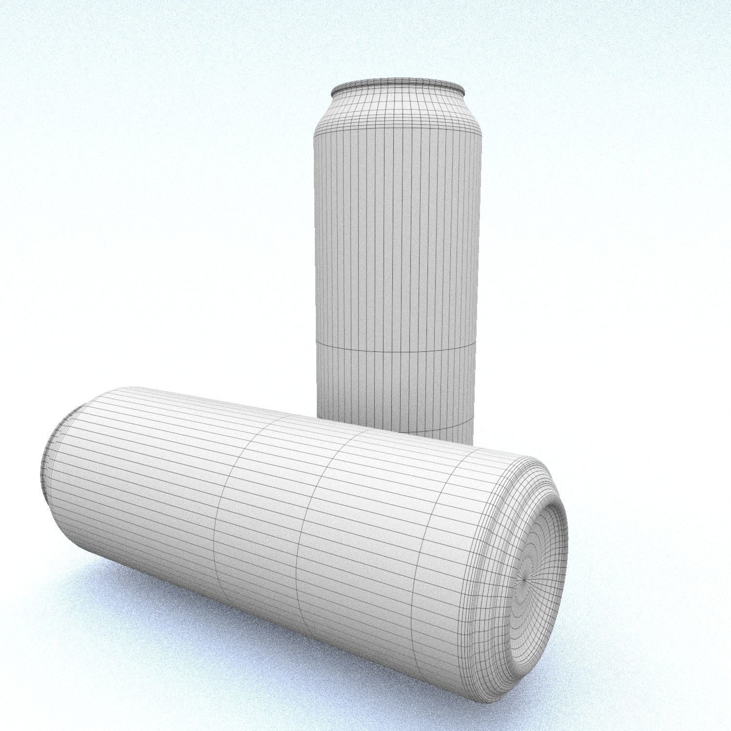 Beverage can 568 ml Low-poly 3D model_10