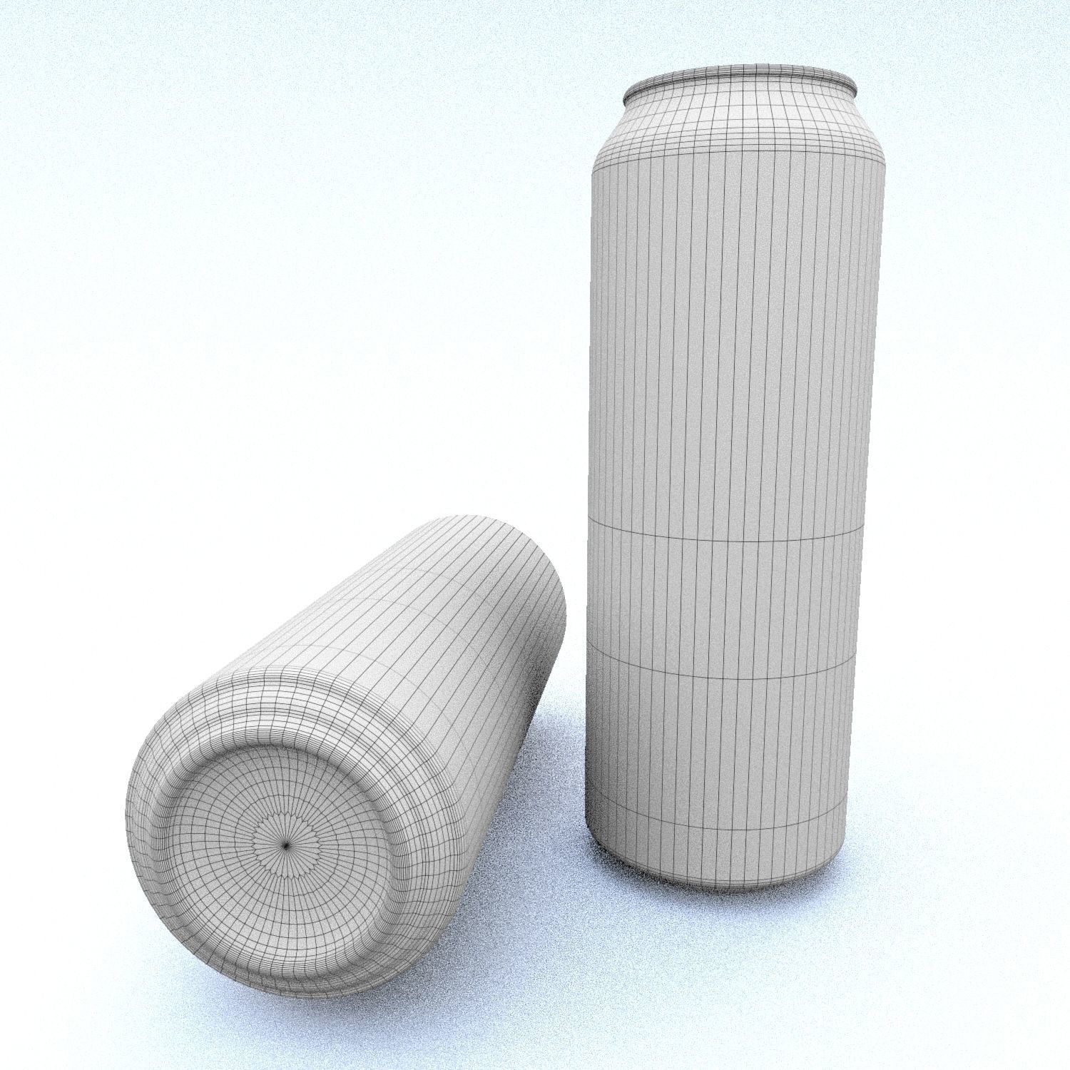 Beverage can 568 ml Low-poly 3D model_11
