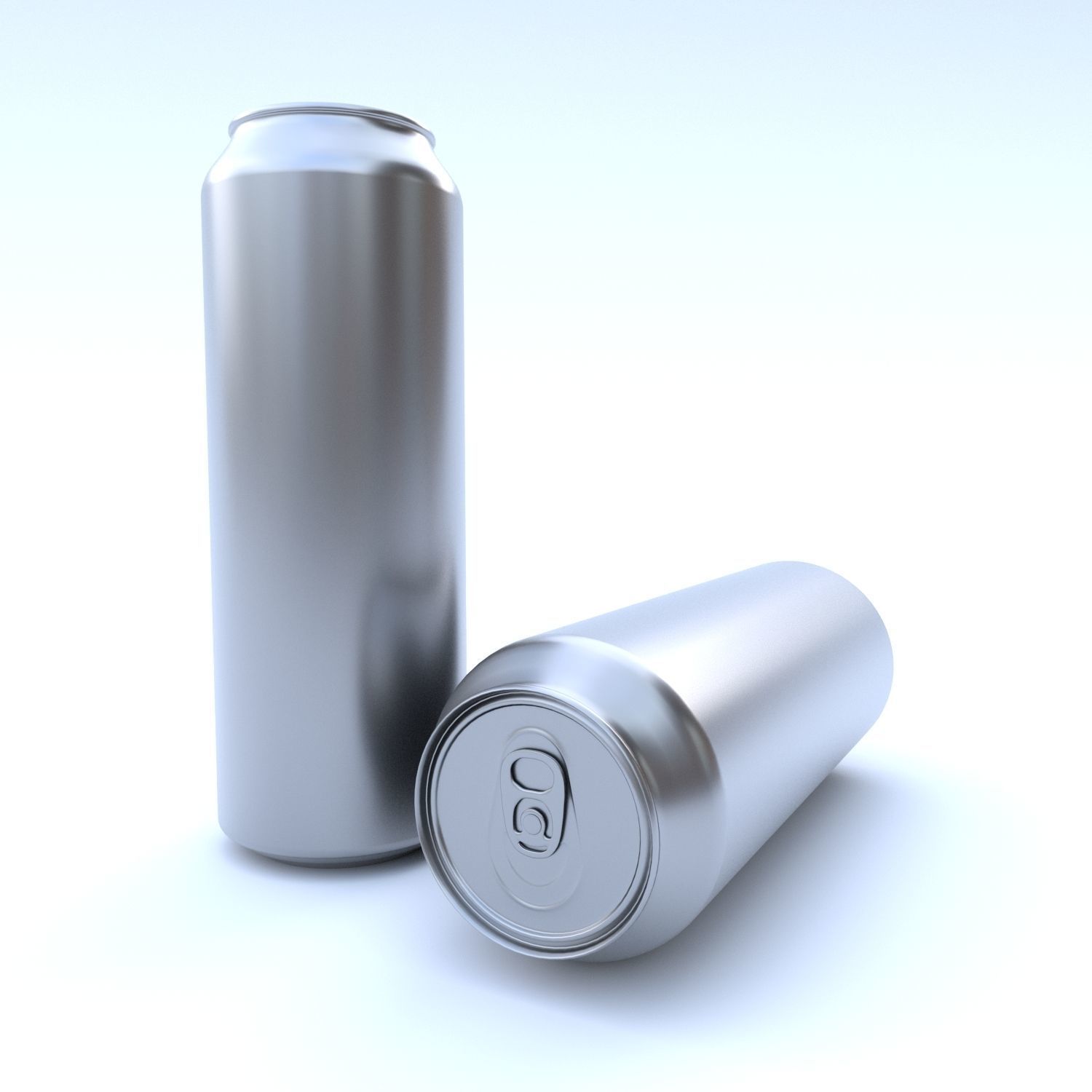 Beverage can 568 ml Low-poly 3D model_7