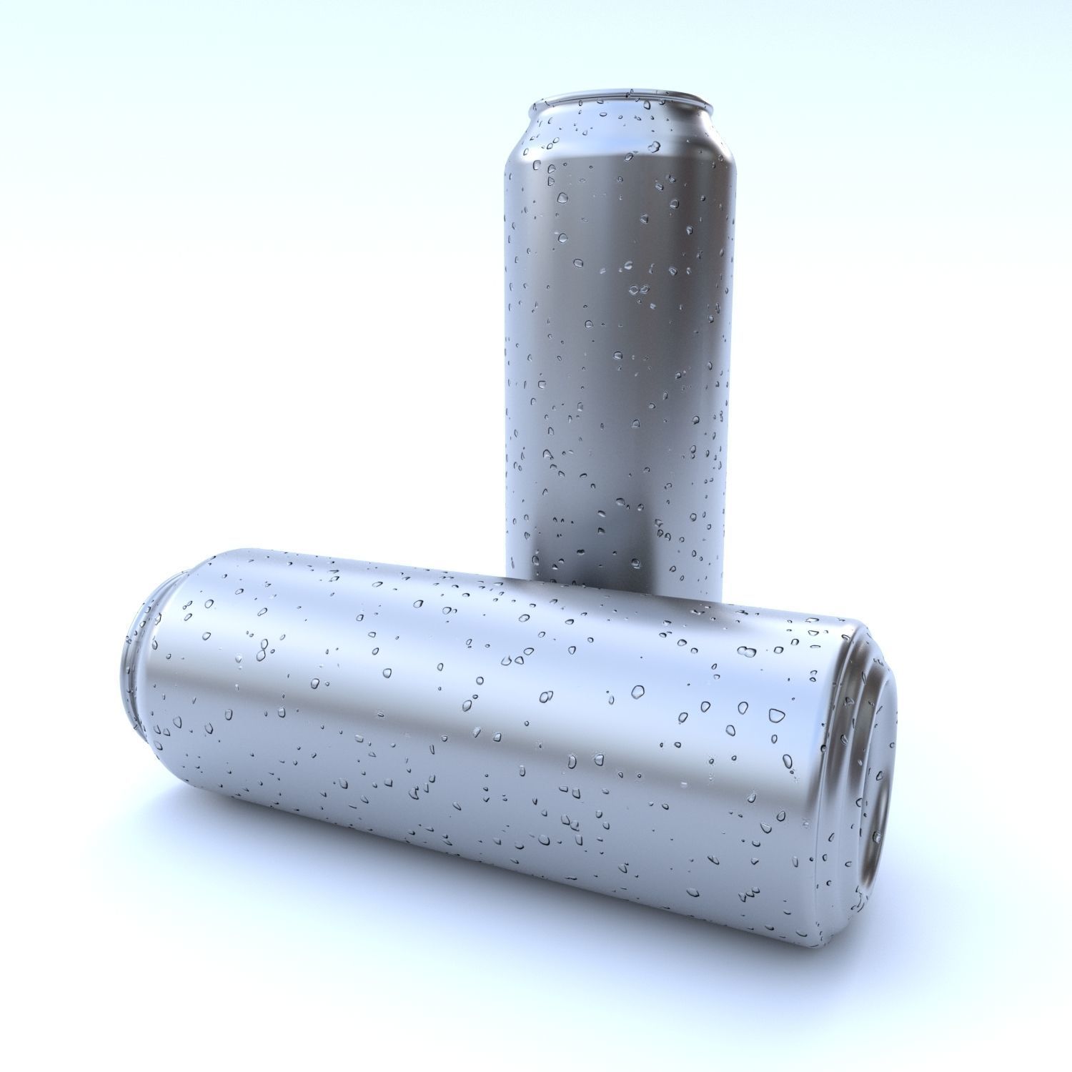 Beverage can 568 ml Low-poly 3D model_4