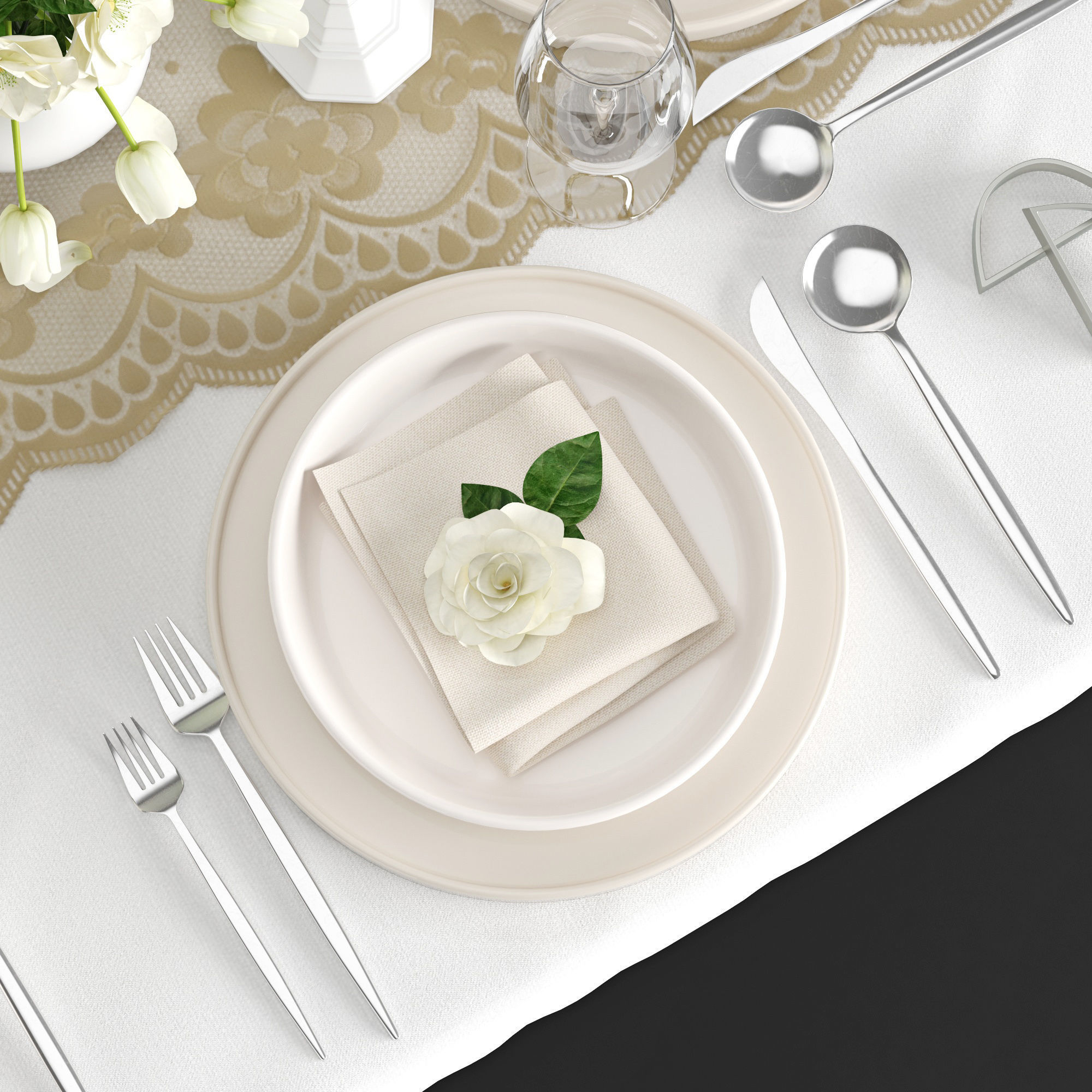 Serving 08 3D model_4