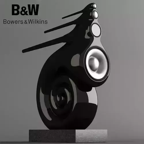 bowers wilkins Nautilus speaker 3D model