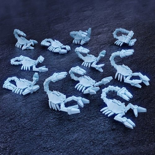 Skorp Swarms - Star Pharaohs 3D print model