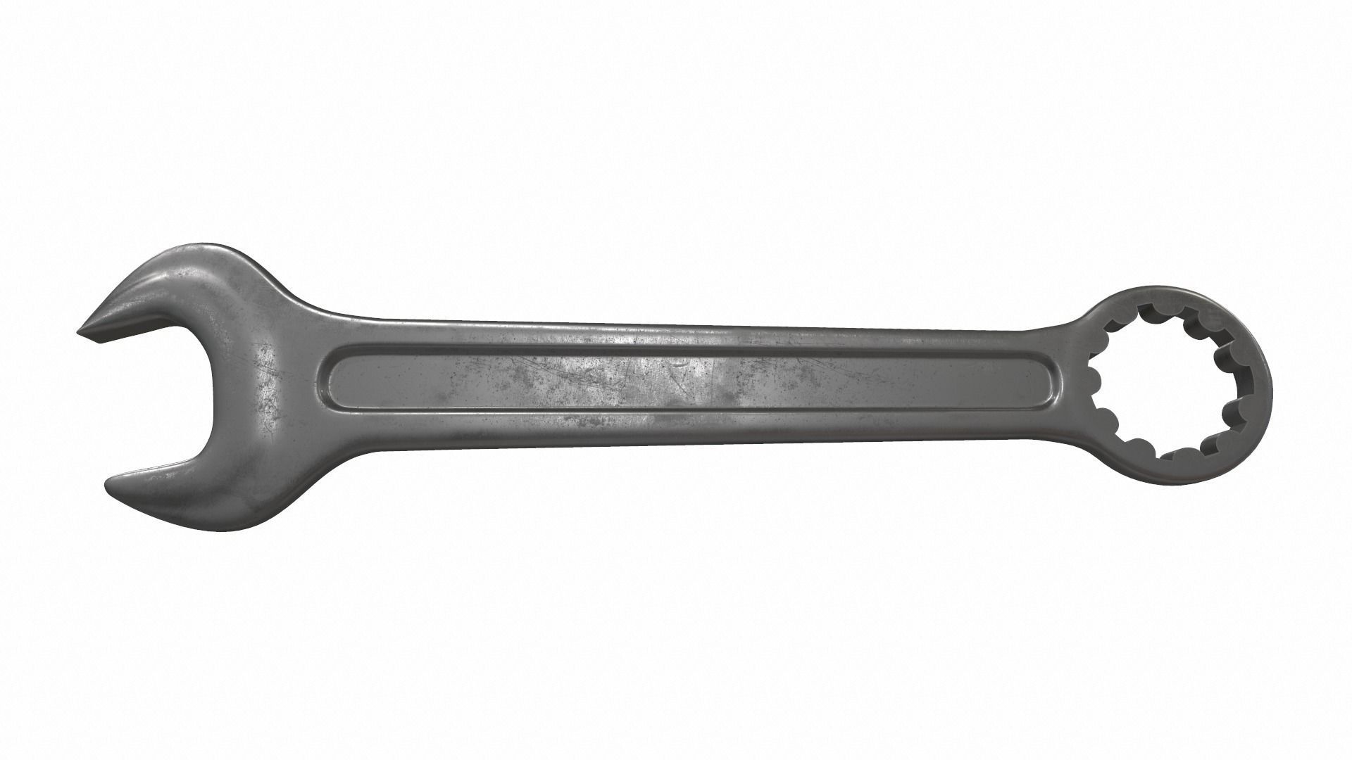 Combination spanner colect 3D model_4