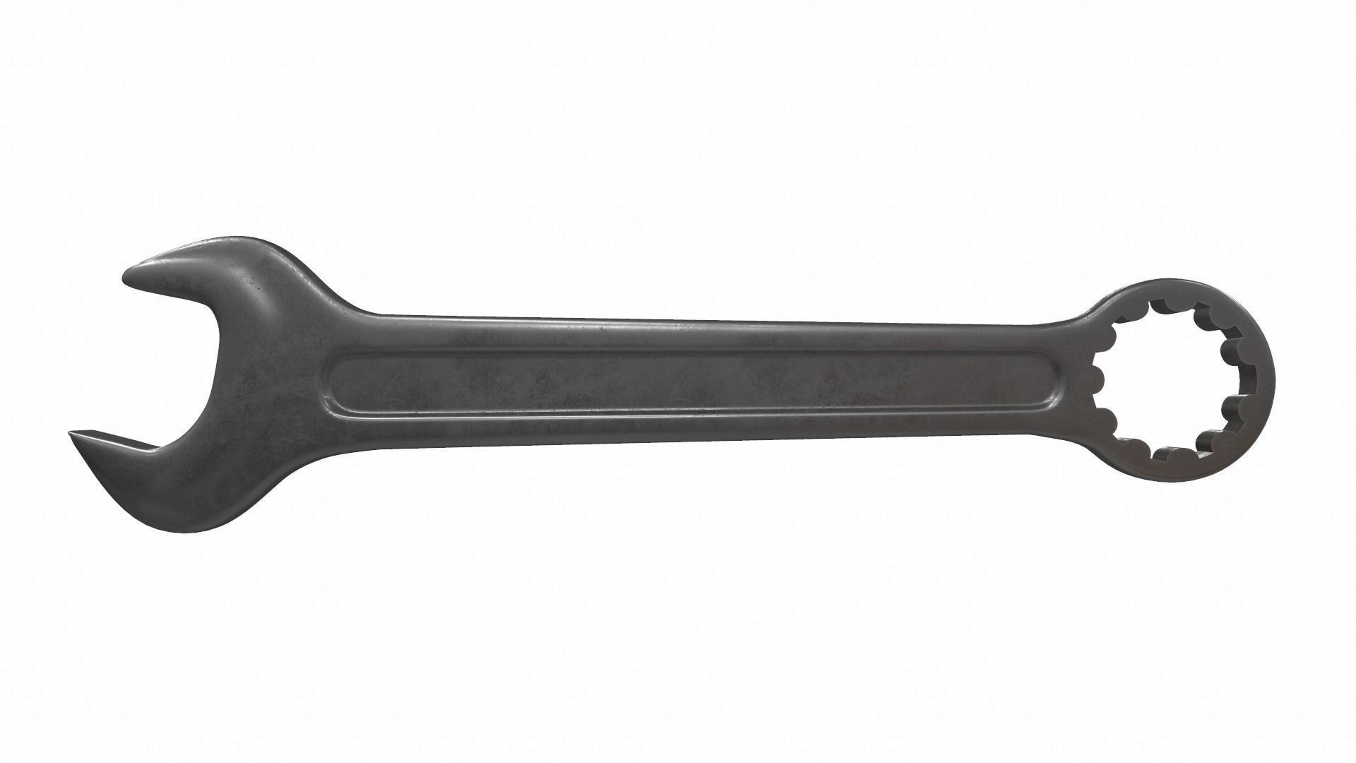 Combination spanner colect 3D model_2