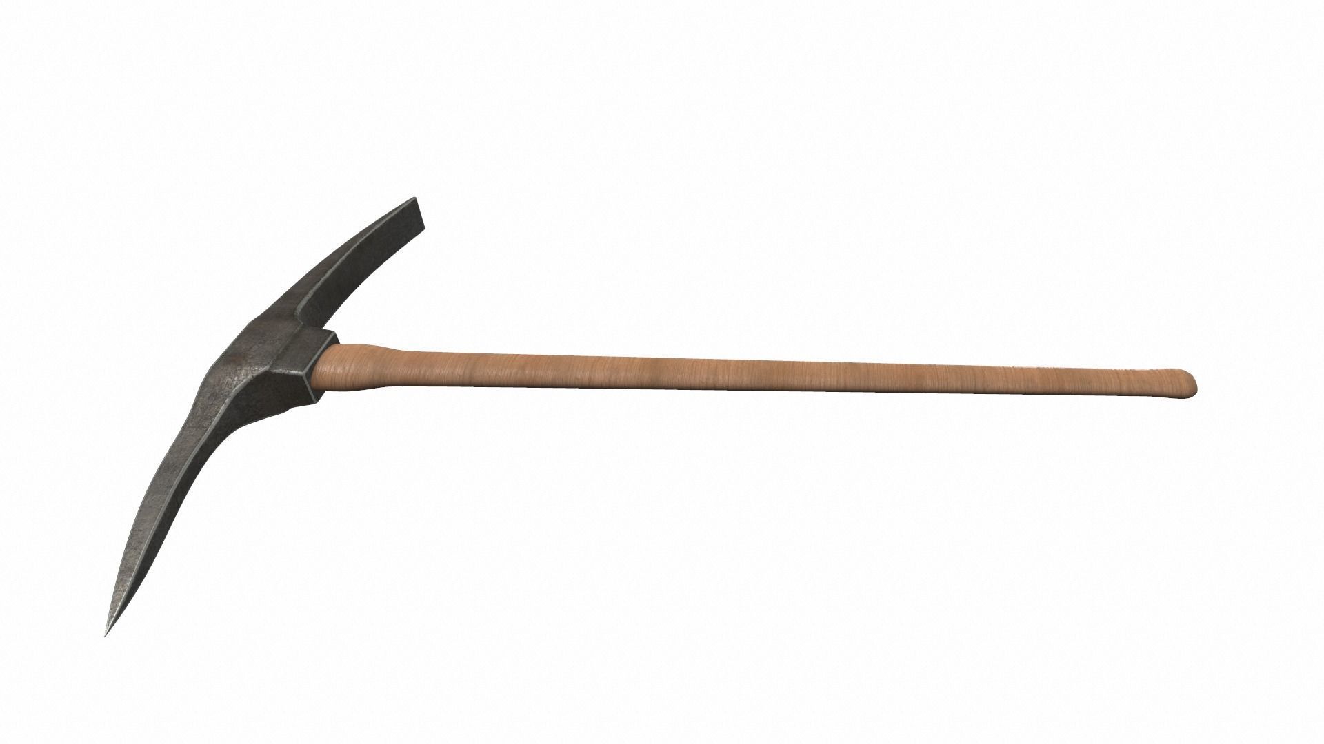 Classic pickaxe colect 3D model_2