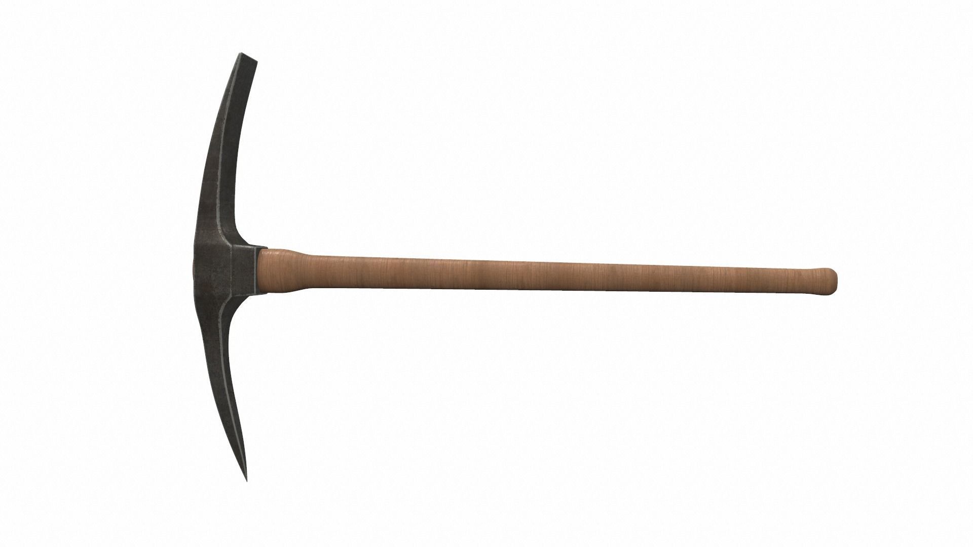 Classic pickaxe colect 3D model_1