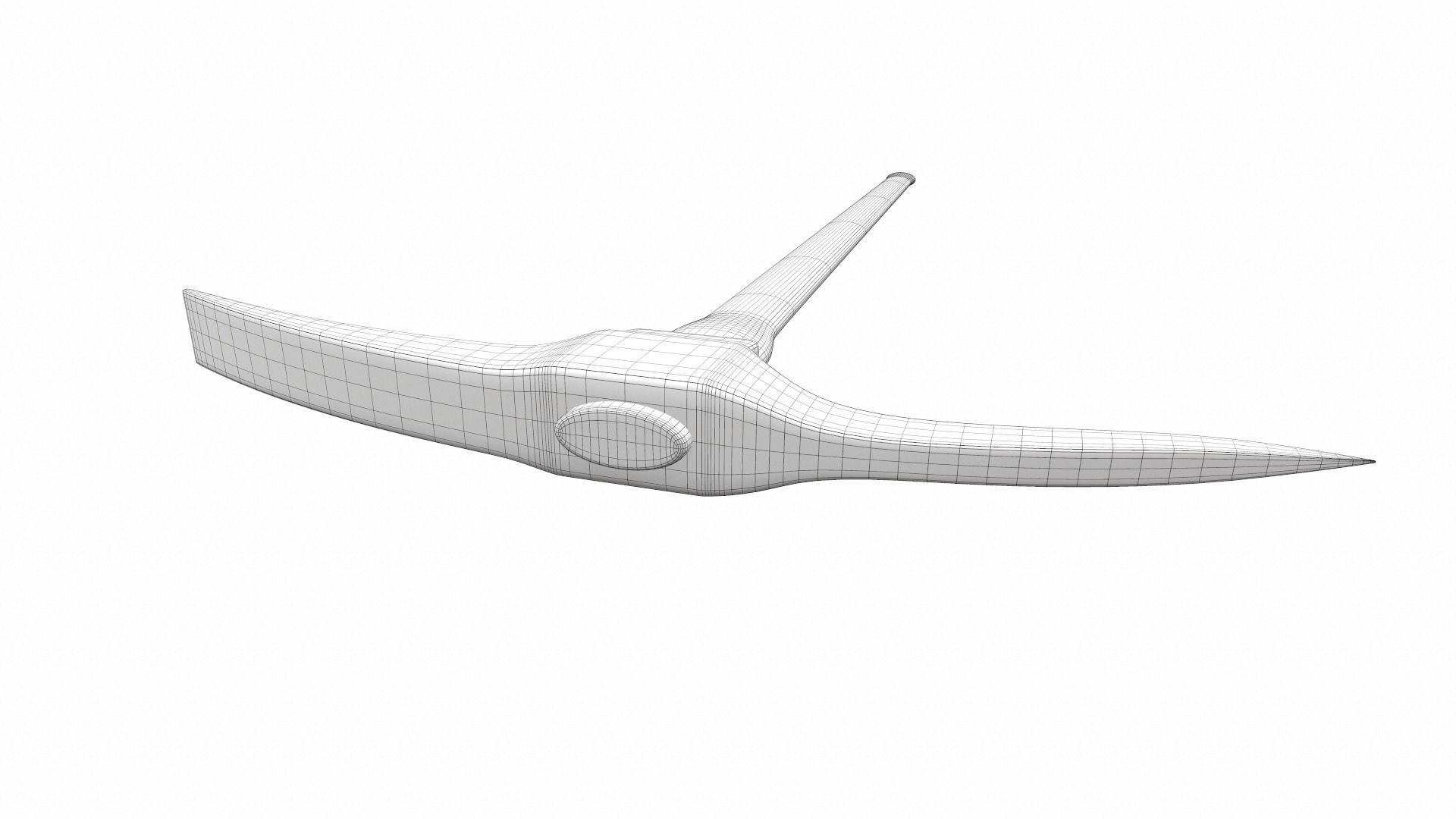 Classic pickaxe colect 3D model_9