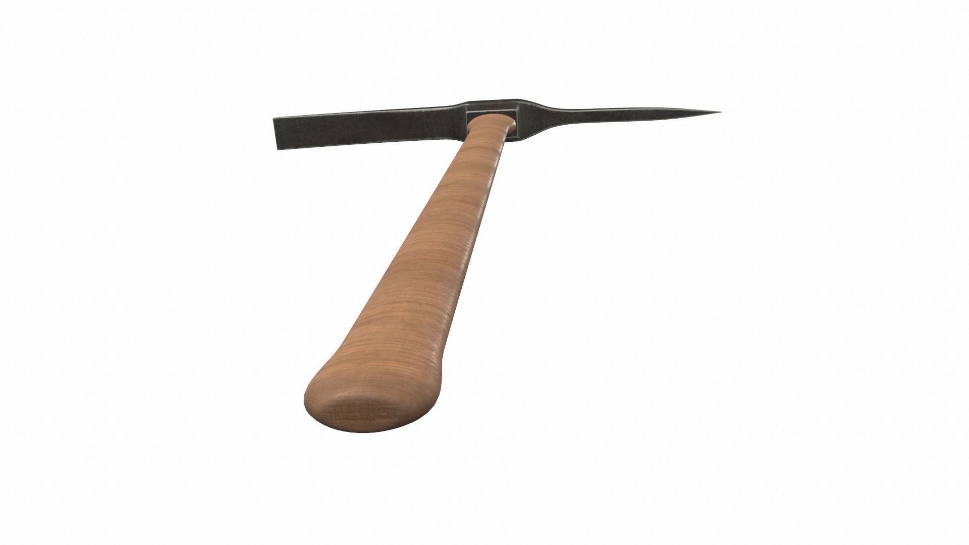 Classic pickaxe colect 3D model_5