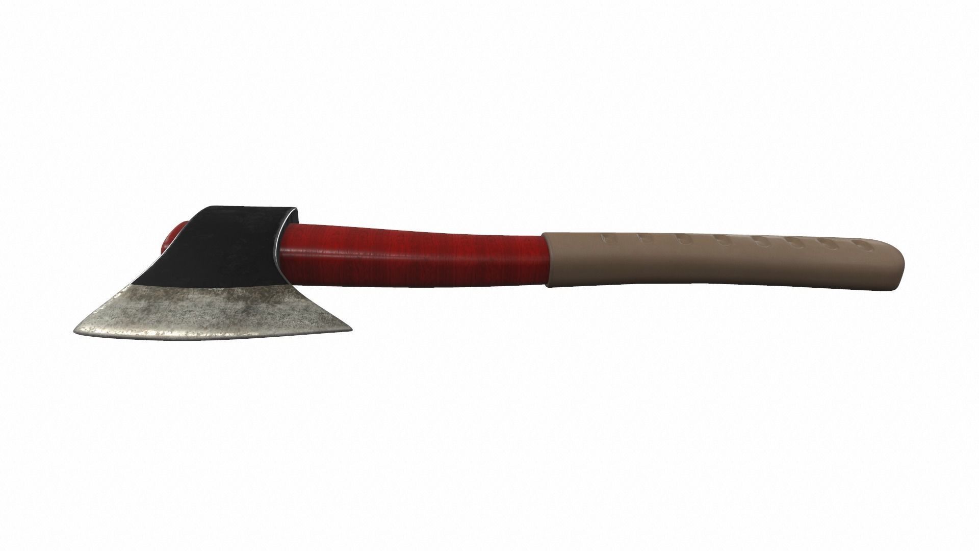 Classic axe colect 3D model_1