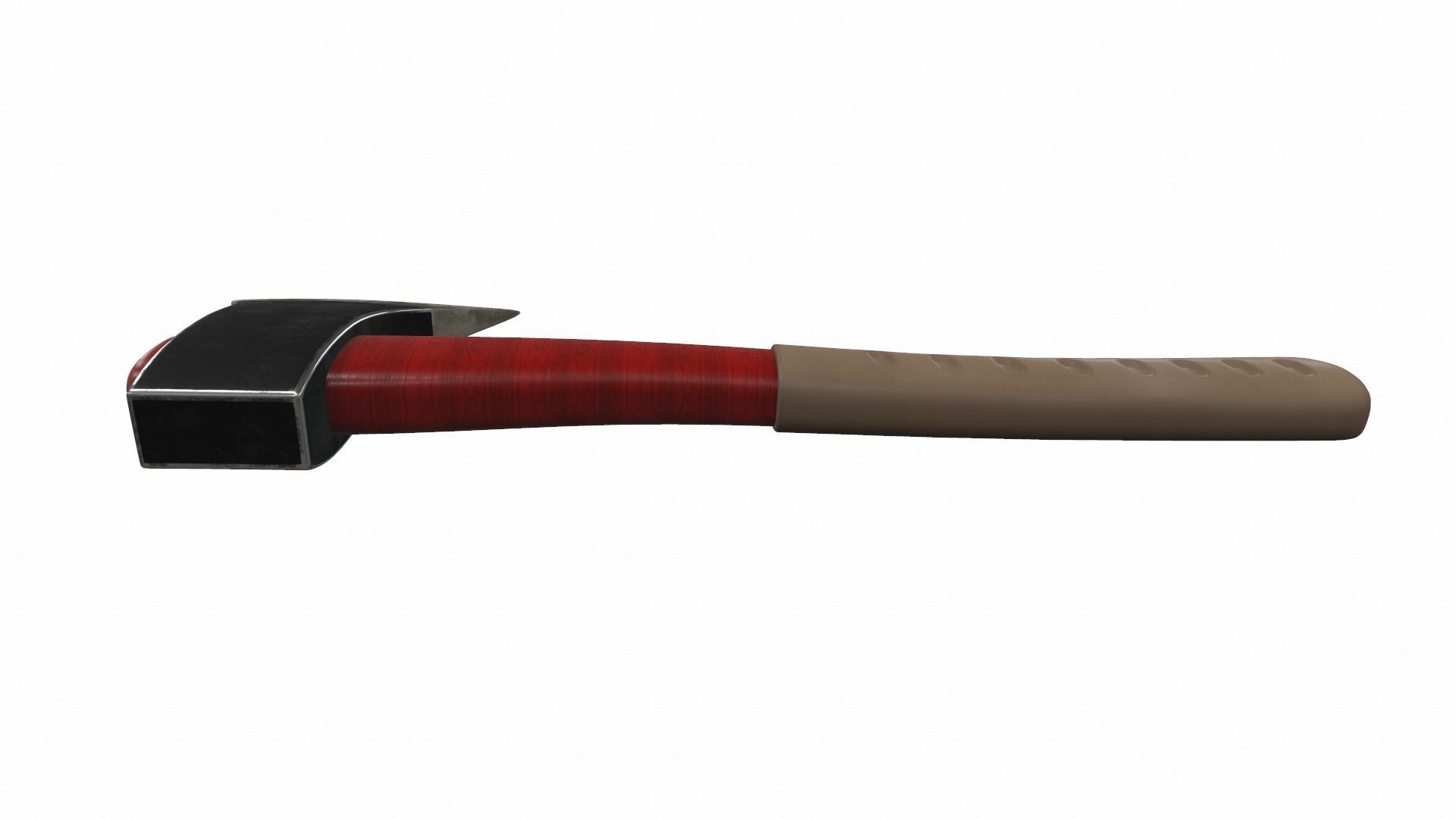 Classic axe colect 3D model_2